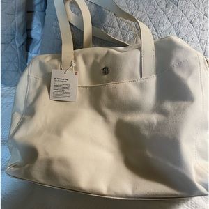 Lululemon Canvas Tote Bag